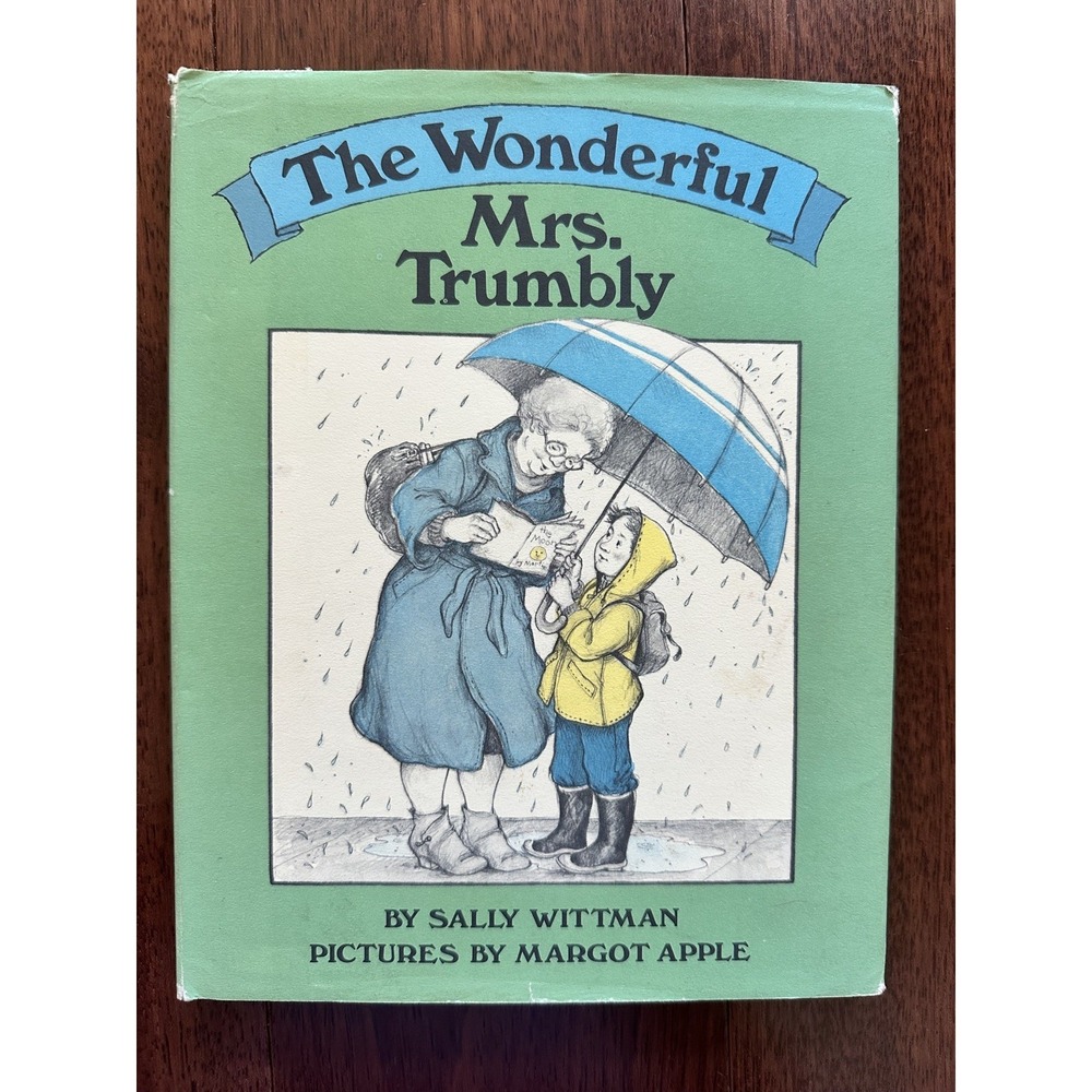 The Wonderful Mrs. Trumbley Hardcover Book 1st Edition 1982 by Wittman, Sally